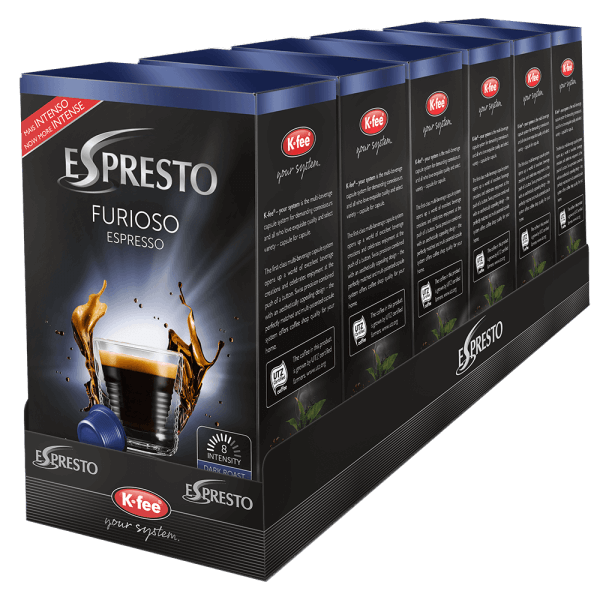 ESPRESTO Furioso Espresso Kapseln Kfee® Online Shop